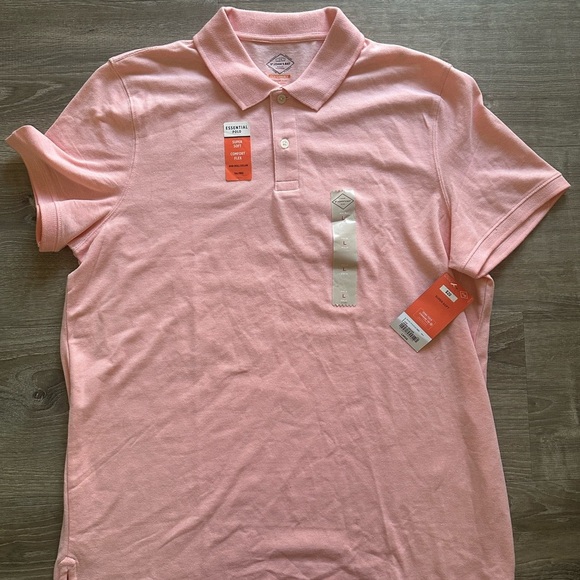 St. John's Bay Pink Polo Shirt - Picture 4 of 5